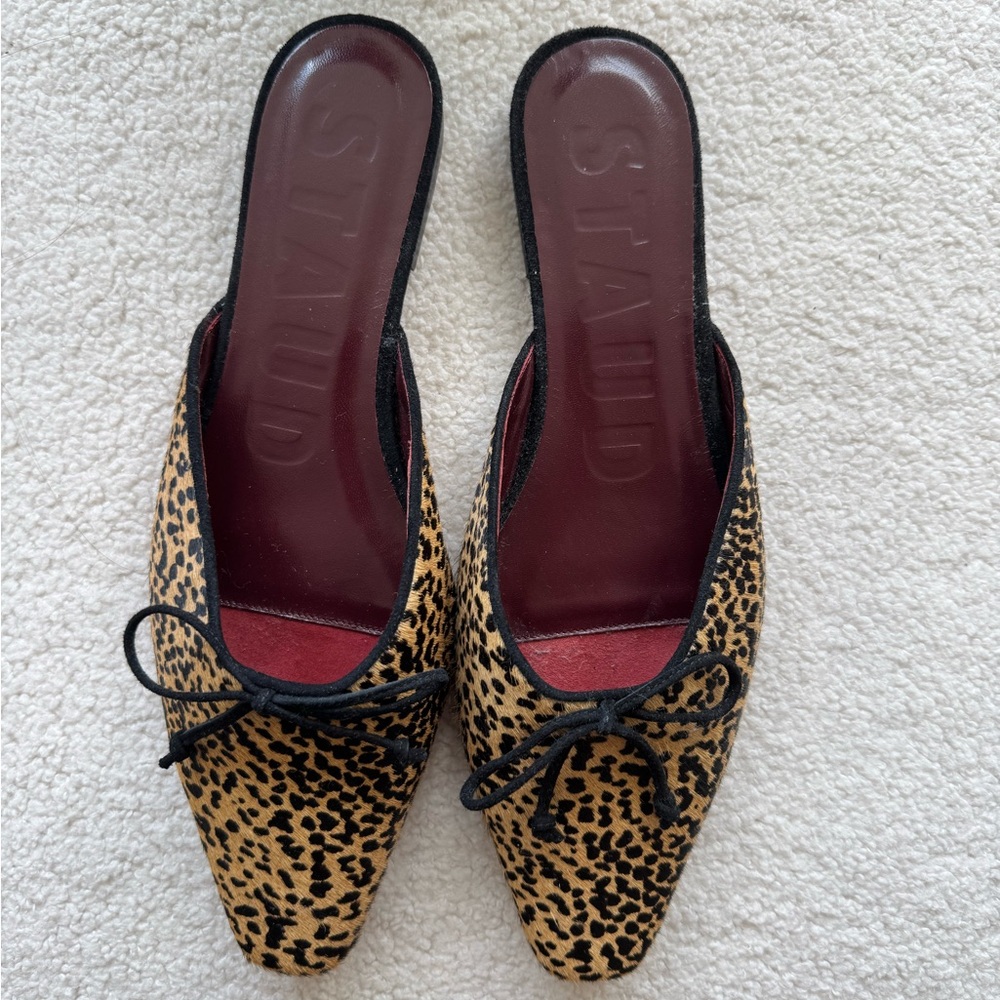 STAUD Gina Mules Cheetah 39